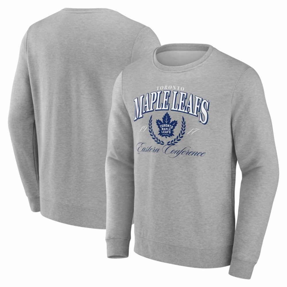 NHL Gray Toronto Maple Leafs Reign Supreme Pullover Sweatshirt
