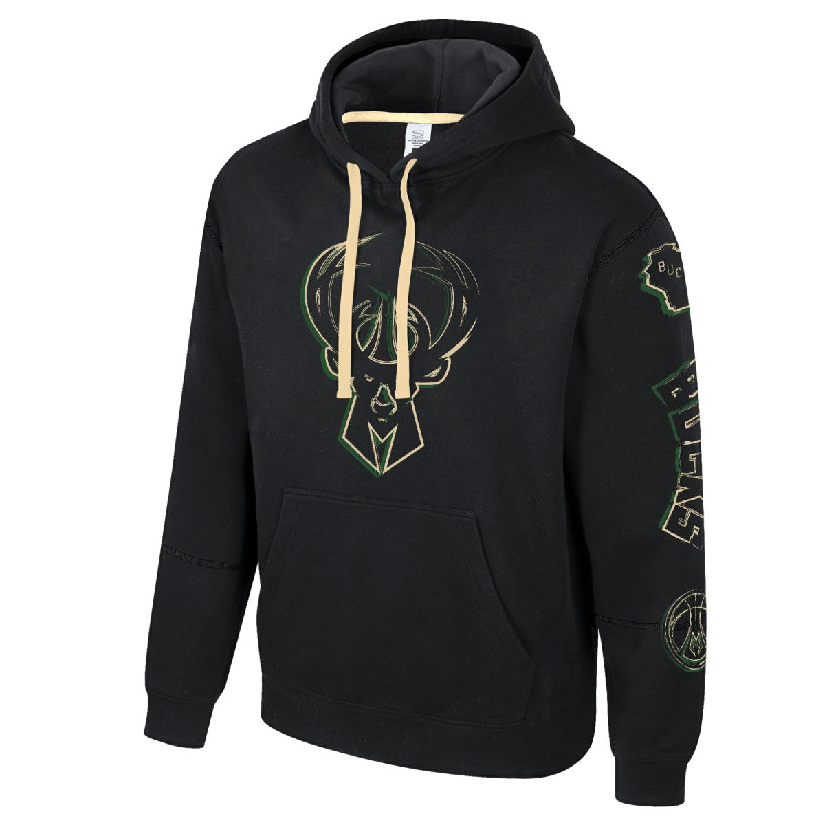 NBA Milwaukee Bucks Stadium Essentials Unisex Elementized Pullover Hoodie