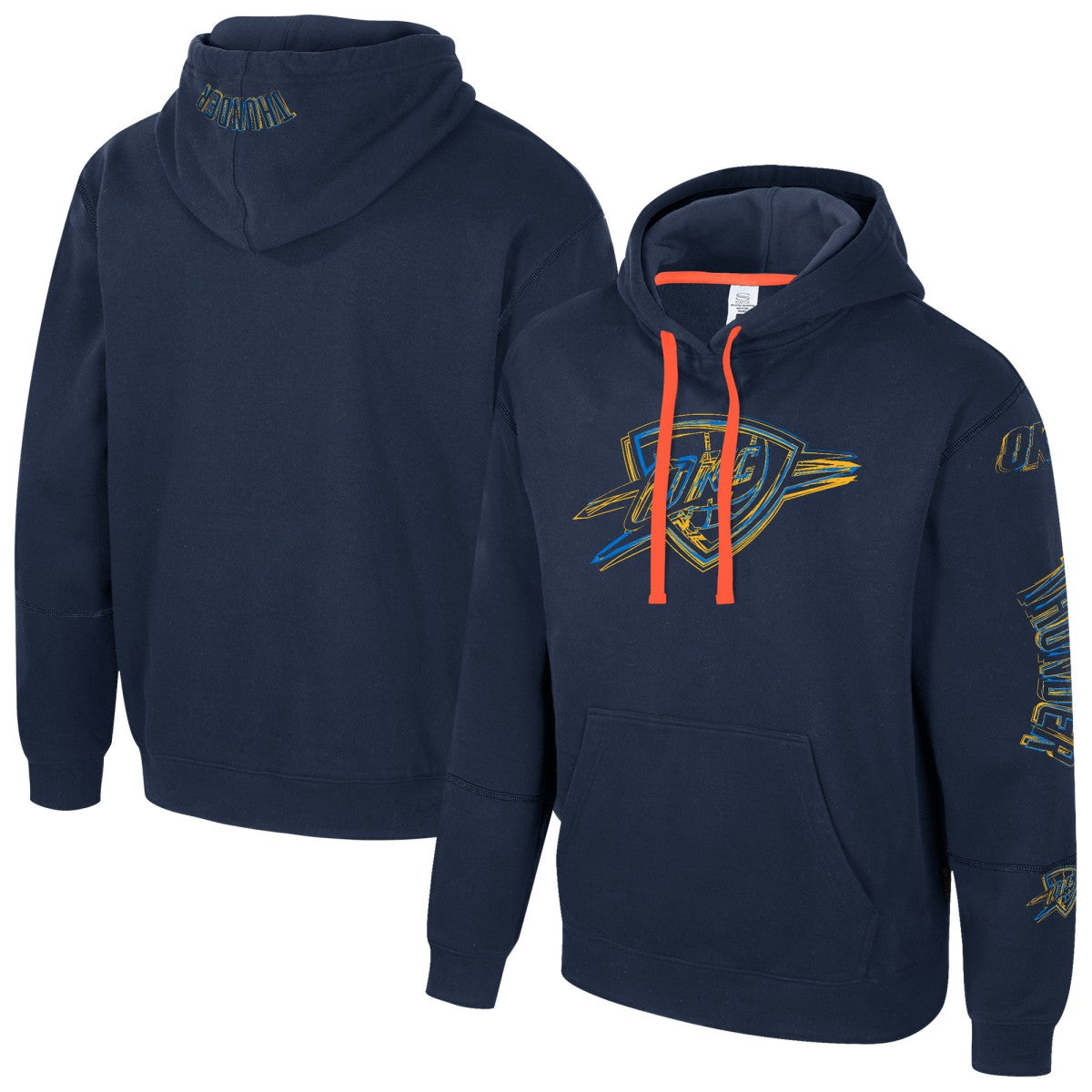 NBA Oklahoma City Thunder Stadium Essentials Unisex Elementized Pullover Hoodie