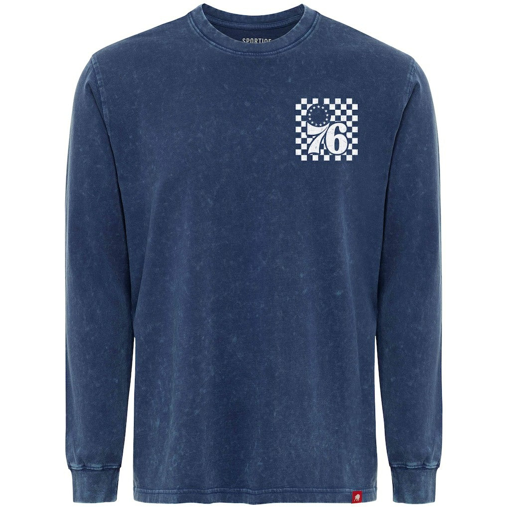 NBA Philadelphia 76ers Sportiqe Men's Bono Long Sleeve T-Shirt