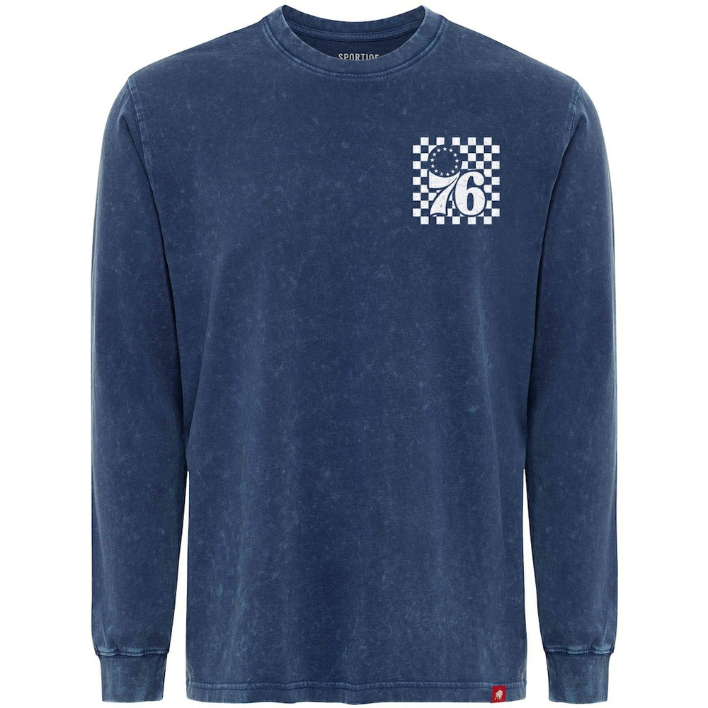 NBA Philadelphia 76ers Sportiqe Men's Bono Long Sleeve T-Shirt