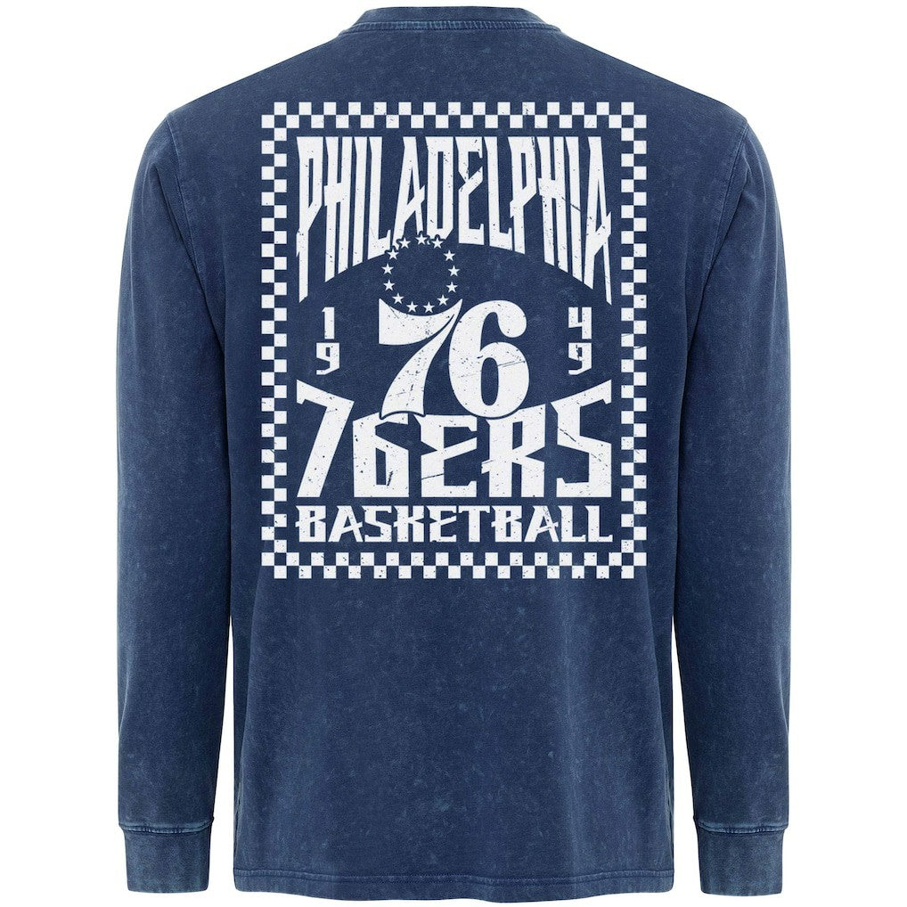 NBA Philadelphia 76ers Sportiqe Men's Bono Long Sleeve T-Shirt
