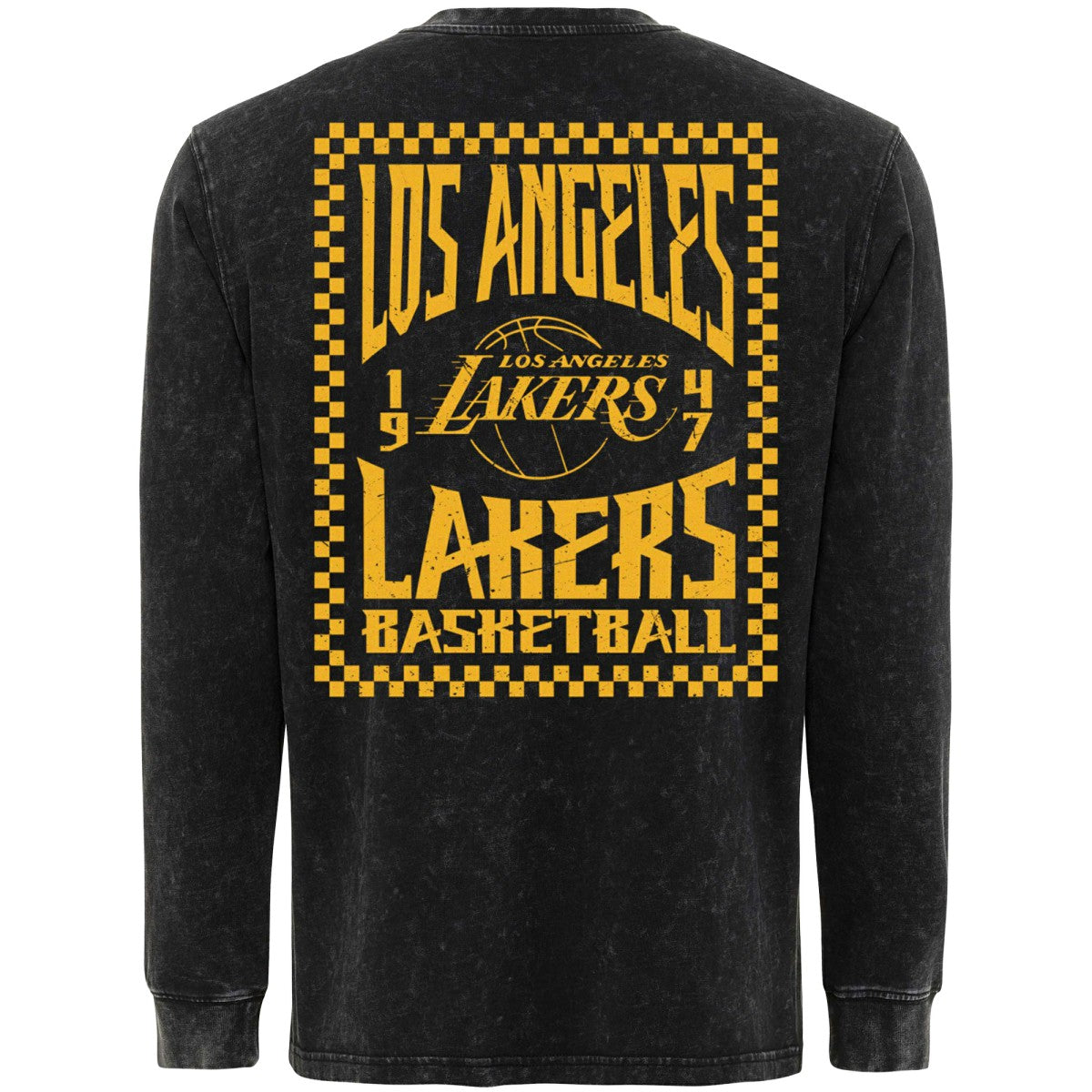 NBA Los Angeles Lakers Sportiqe Men's Bono Long Sleeve T-Shirt