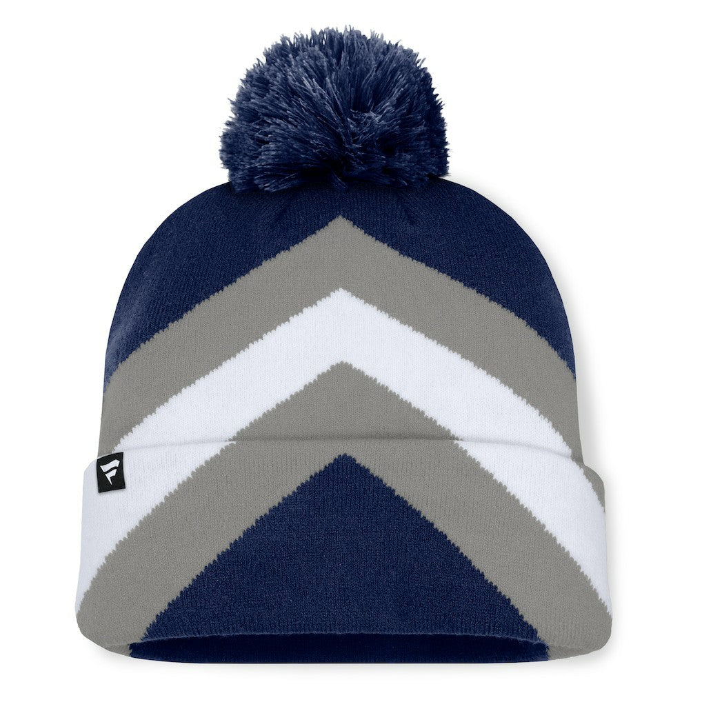 Women's Cornerback Cuffed Knit Hat with Pom - Dallas Cowboys