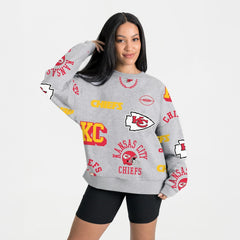 Gameday Couture Women's Always On Repeat Fleece Sweatshirt - Kansas City Chiefs