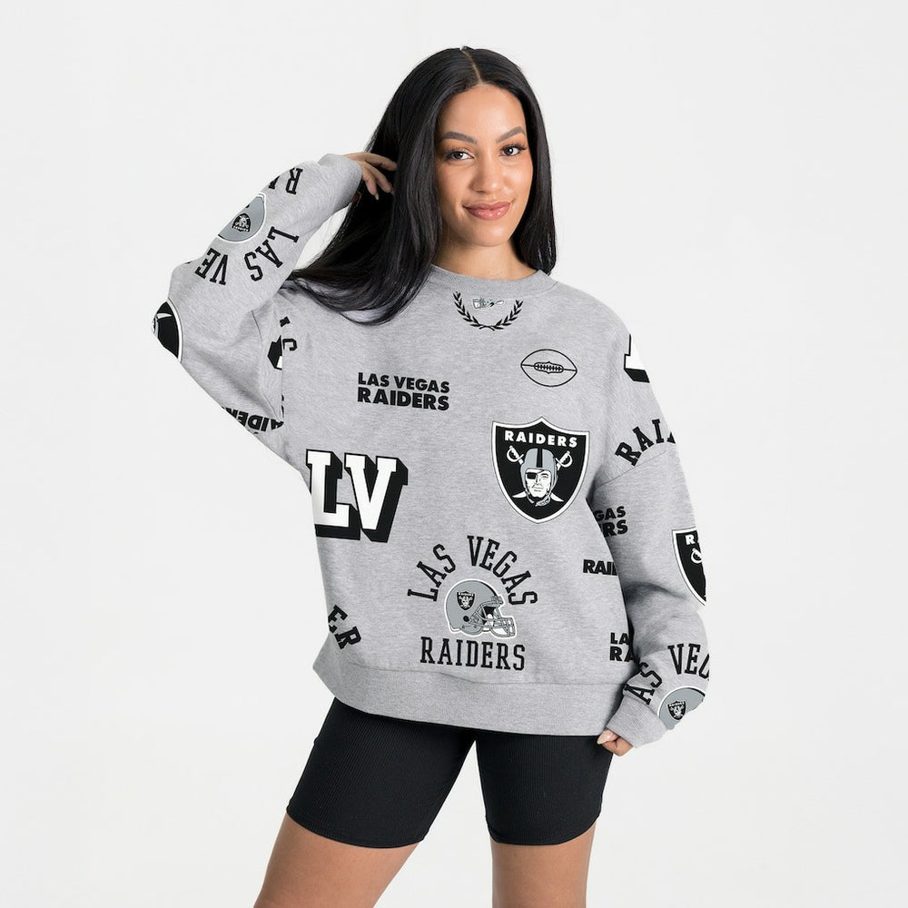 Gameday Couture Women's Always On Repeat Fleece Sweatshirt - Las Vegas Raiders