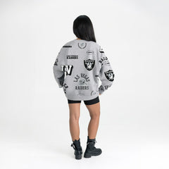 Gameday Couture Women's Always On Repeat Fleece Sweatshirt - Las Vegas Raiders