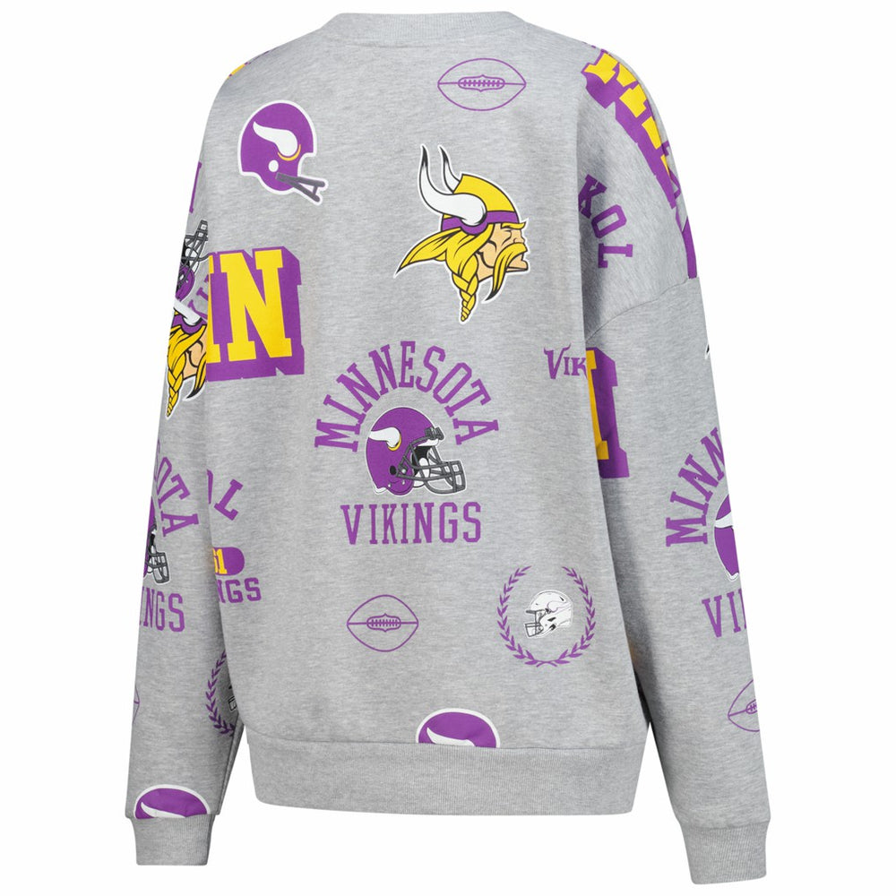 Gameday Couture Women's Always On Repeat Fleece Sweatshirt - Minnesota Vikings