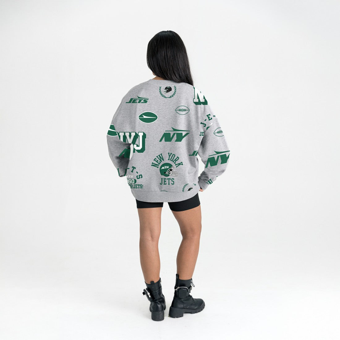 Gameday Couture Women's Always On Repeat Fleece Sweatshirt - New York Jets