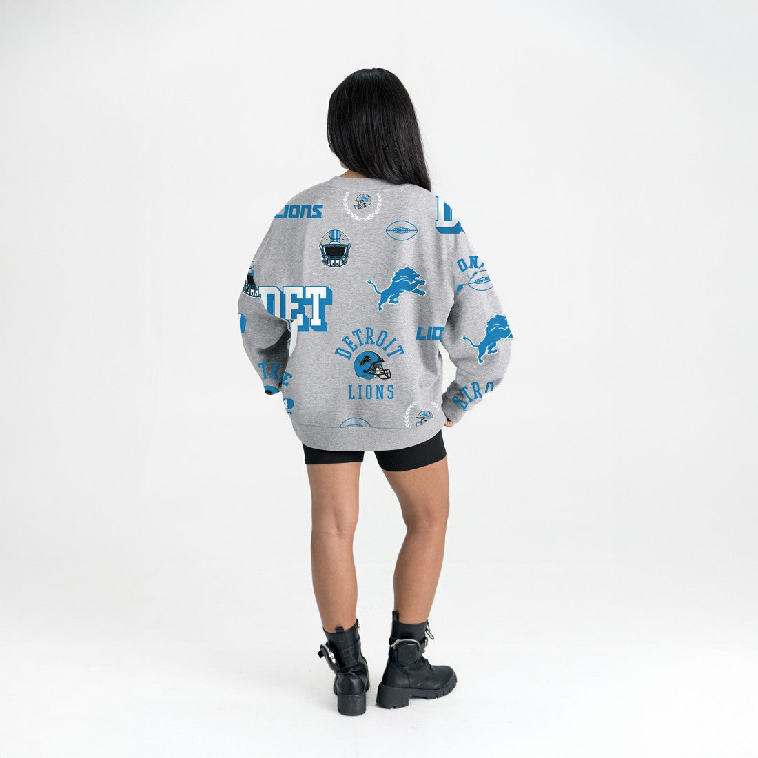Gameday Couture Women's Always On Repeat Fleece Sweatshirt - Detroit Lions