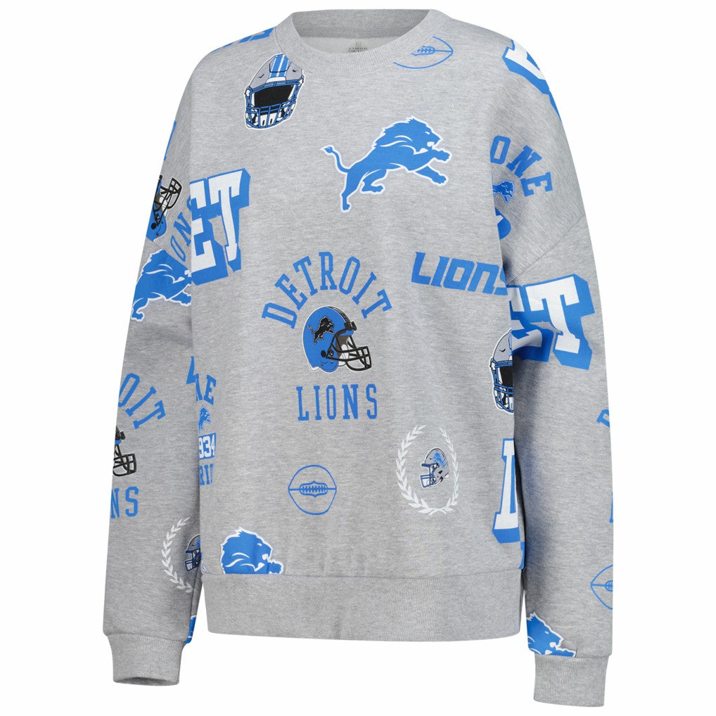 Gameday Couture Women's Always On Repeat Fleece Sweatshirt - Detroit Lions