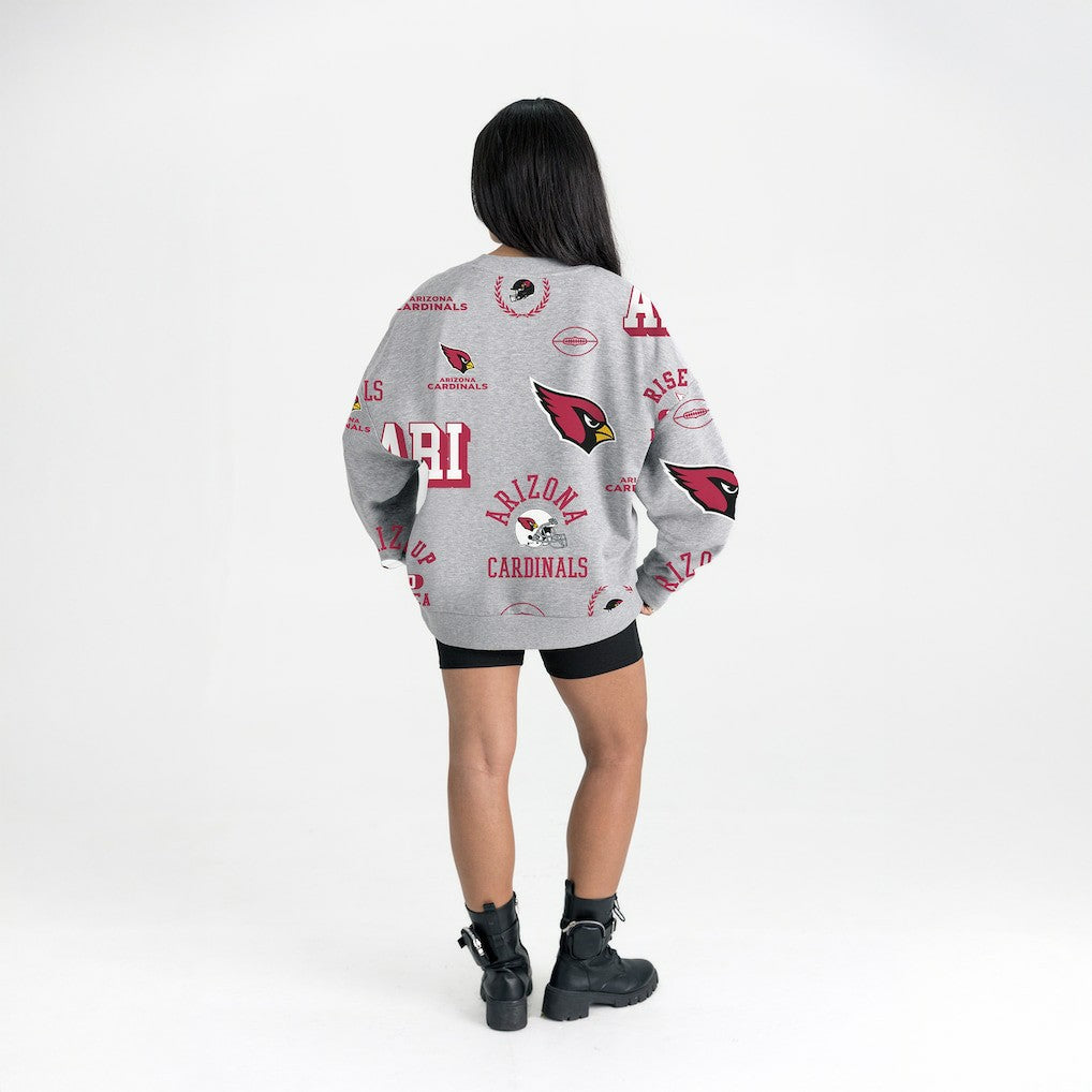 Gameday Couture Women's Always On Repeat Fleece Sweatshirt - Arizona Cardinals