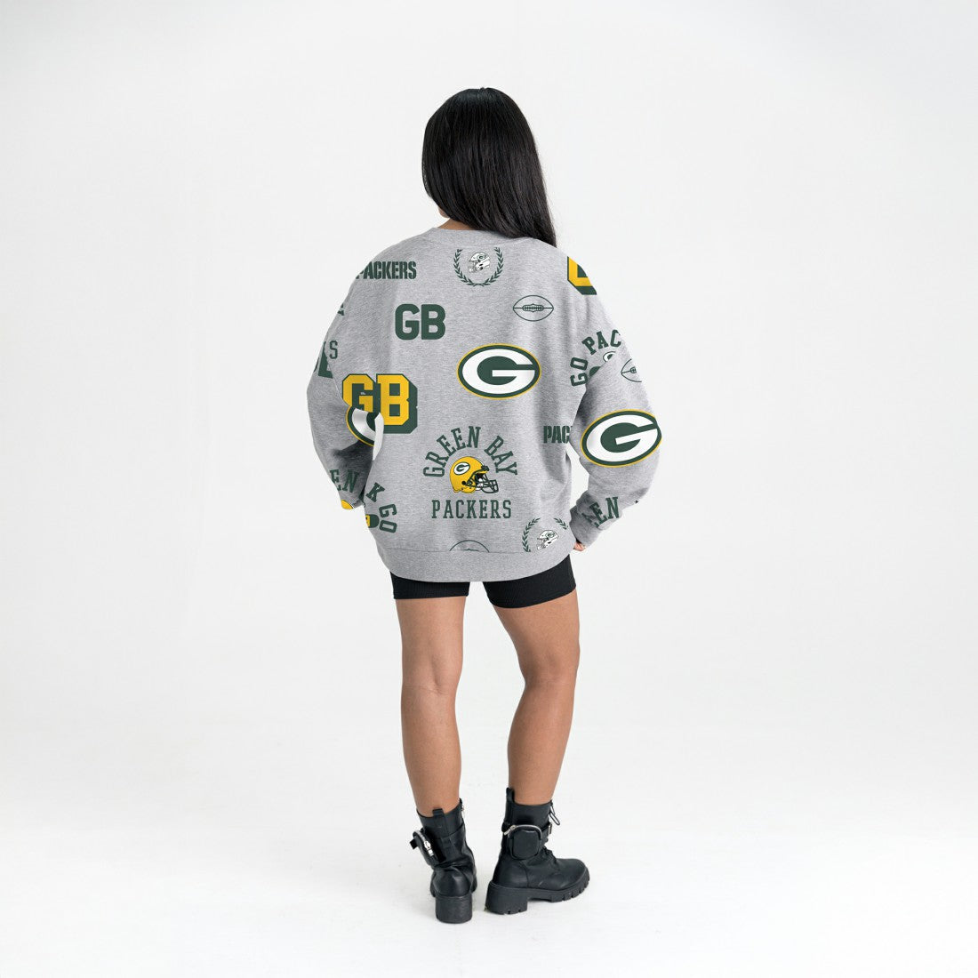 Gameday Couture Women's Always On Repeat Fleece Sweatshirt - Green Bay Packers