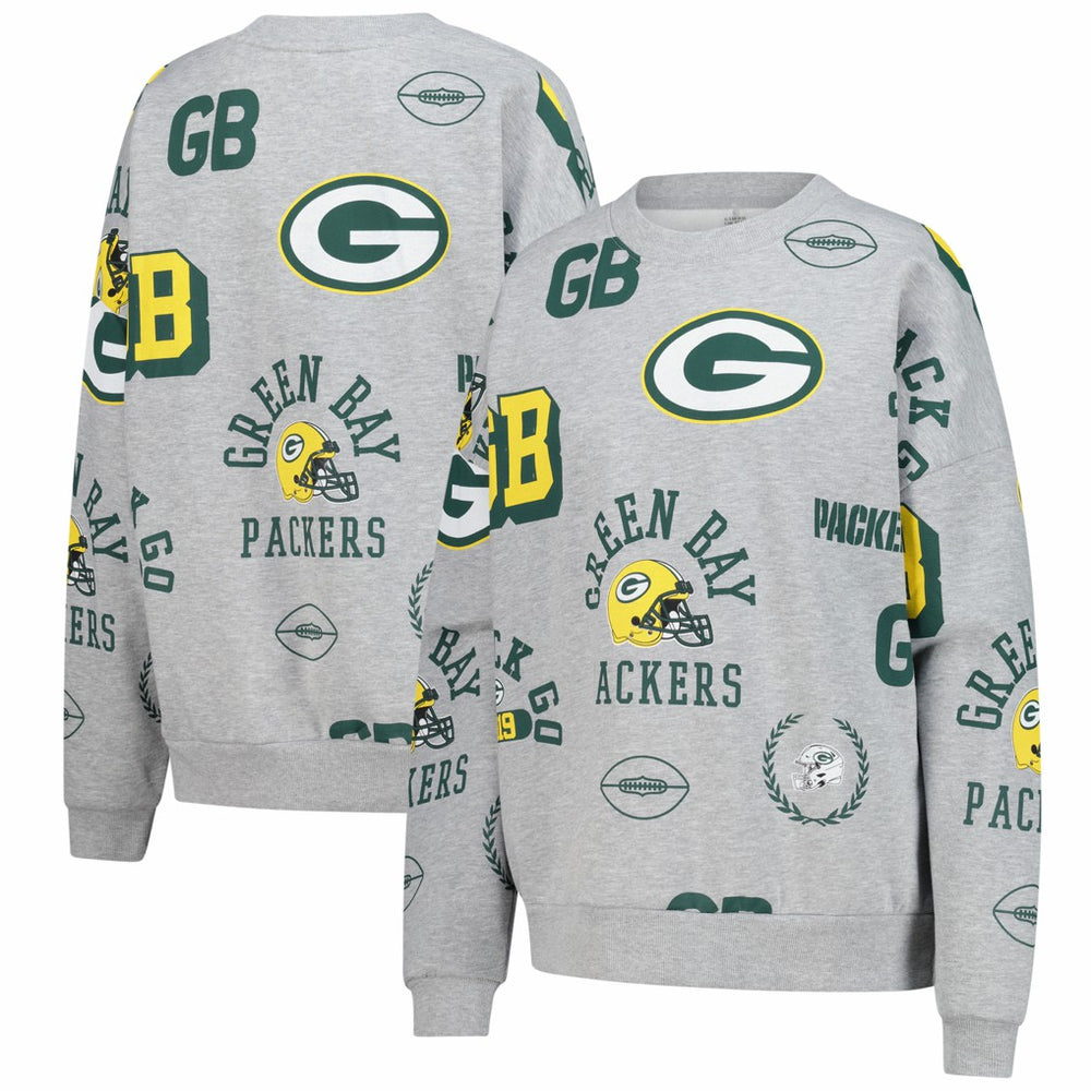 Gameday Couture Women's Always On Repeat Fleece Sweatshirt - Green Bay Packers