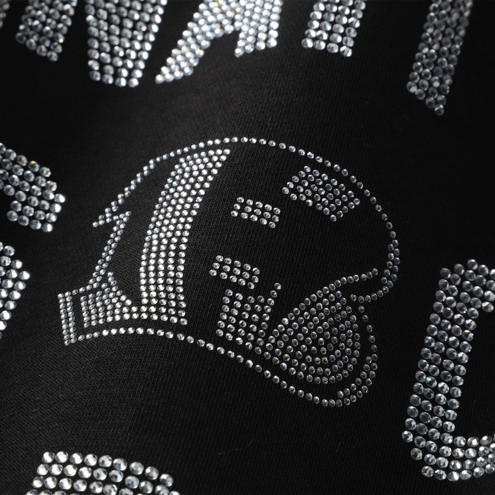 Gameday Couture Women's Oversized Hype Era Rhinestone Text Sweatshirt - Cincinnati Bengals