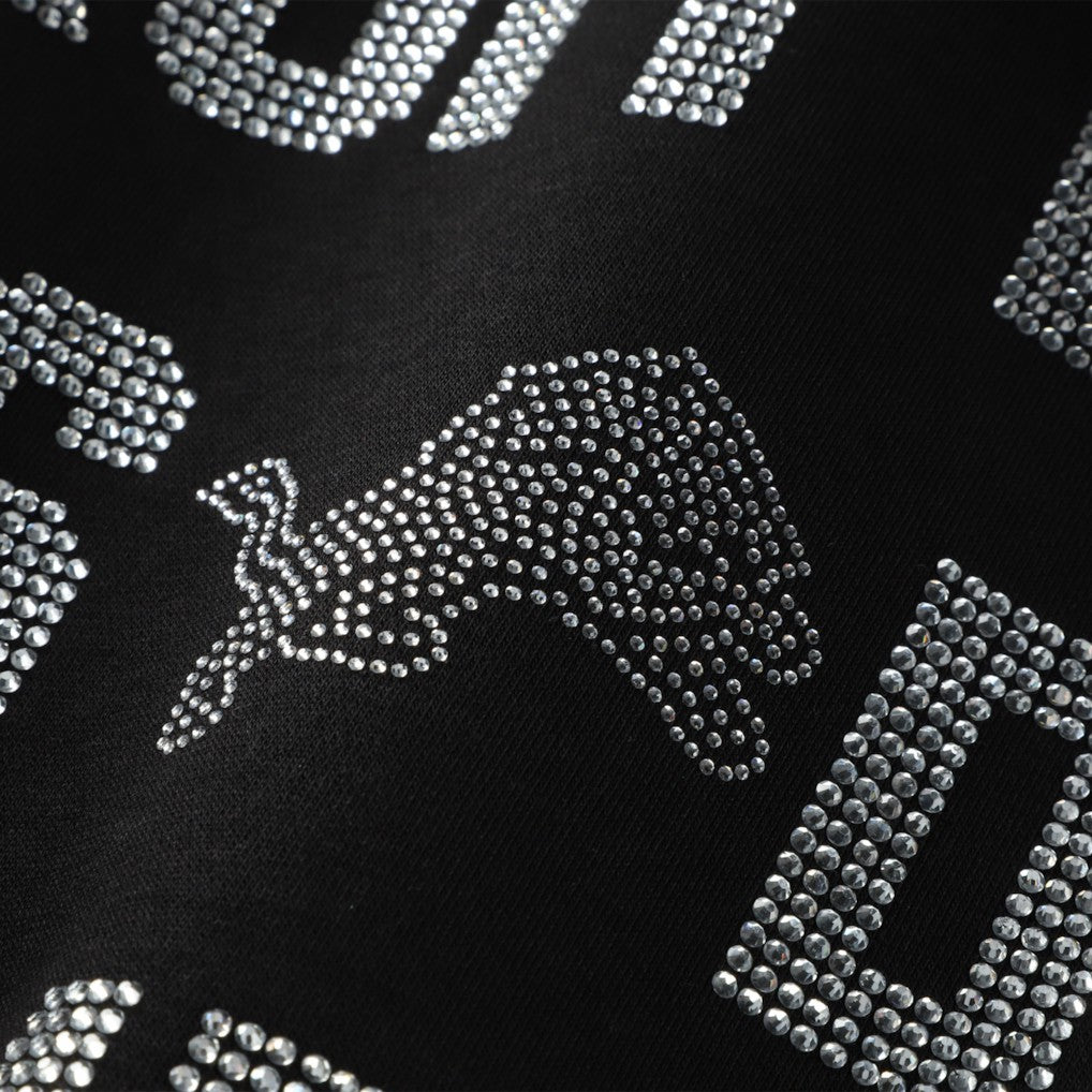 Gameday Couture Women's Oversized Hype Era Rhinestone Text Sweatshirt - Detroit Lions