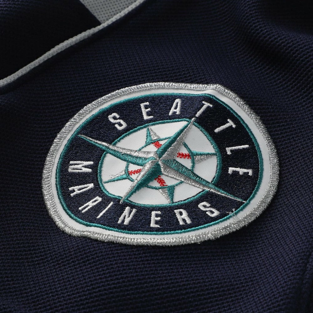MLB Felix Hernandez Seattle Mariners Mitchell & Ness Cooperstown Collection Batting Practice Jersey – Navy