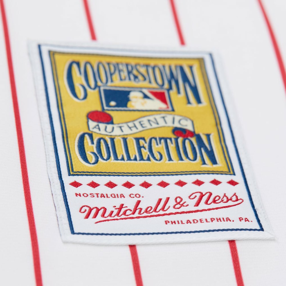 MLB Ryan Howard Philadelphia Phillies Mitchell & Ness Cooperstown Collection Authentic Jersey – White