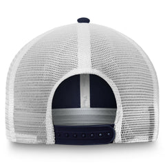 NHL Blue/White New York Rangers Fanatics Core Primary Logo Trucker Adjustable Hat