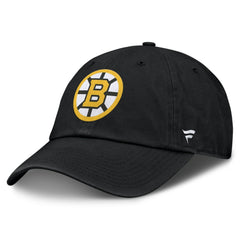 NHL Black Boston Bruins Fanatics Primary Logo Adjustable Hat
