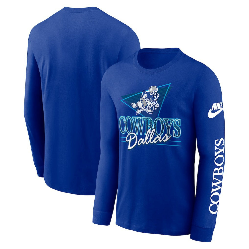 Rewind Long Sleeve T-Shirt - Dallas Cowboys