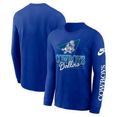 Rewind Long Sleeve T-Shirt - Dallas Cowboys