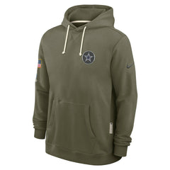2025 Salute to Service Sideline Standard Issue Dri-FIT Hoodie - Dallas Cowboys
