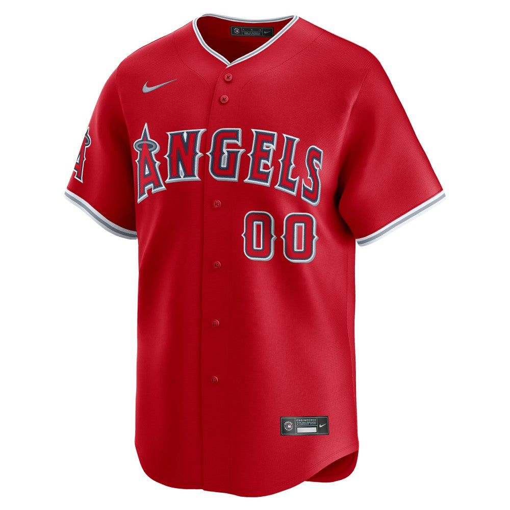 MLB Los Angeles Angels Nike Alternate Limited Custom Jersey