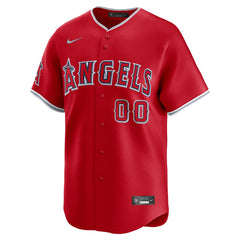 MLB Los Angeles Angels Nike Alternate Limited Custom Jersey
