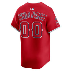 MLB Los Angeles Angels Nike Alternate Limited Custom Jersey