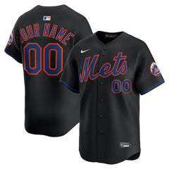 MLB New York Mets Nike Alternate Limited Custom Jersey