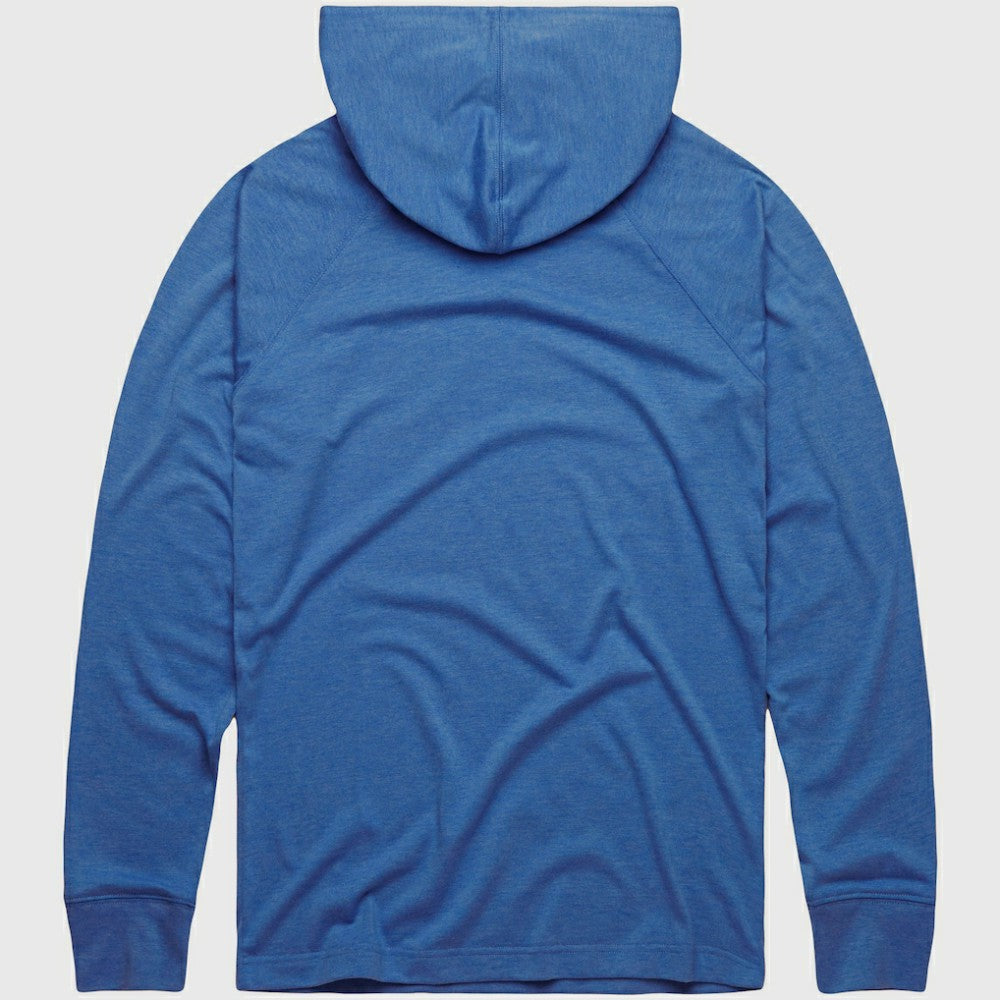 MLB Texas Rangers Homage Lightweight Raglan Tri-Blend Pullover Hoodie