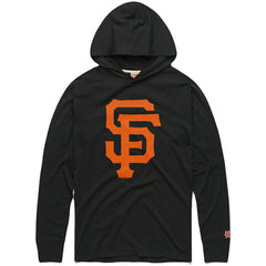MLB San Francisco Giants Homage Lightweight Raglan Tri-Blend Pullover Hoodie