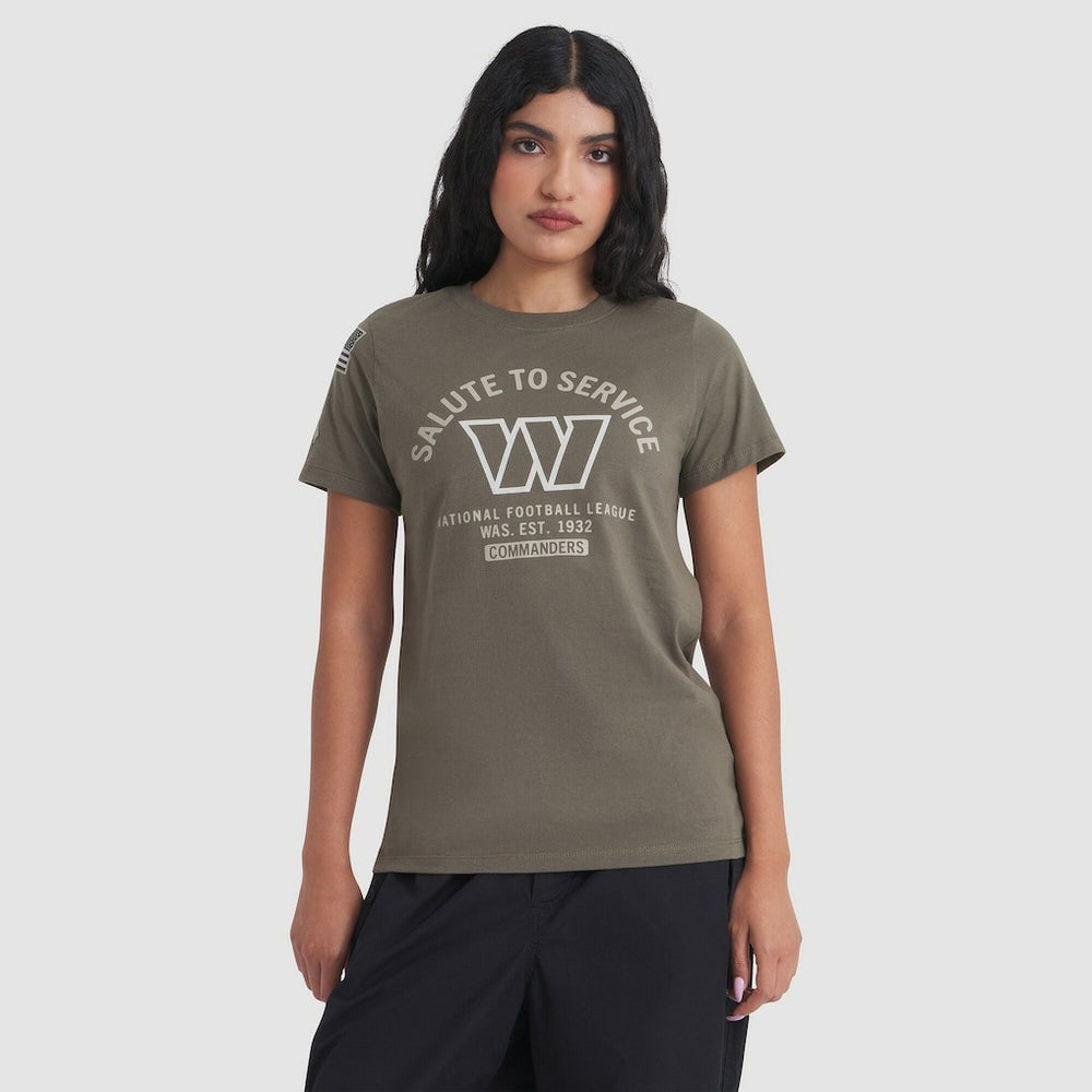 Women's 2025 Salute to Service Sideline T-Shirt - Washington Commanders