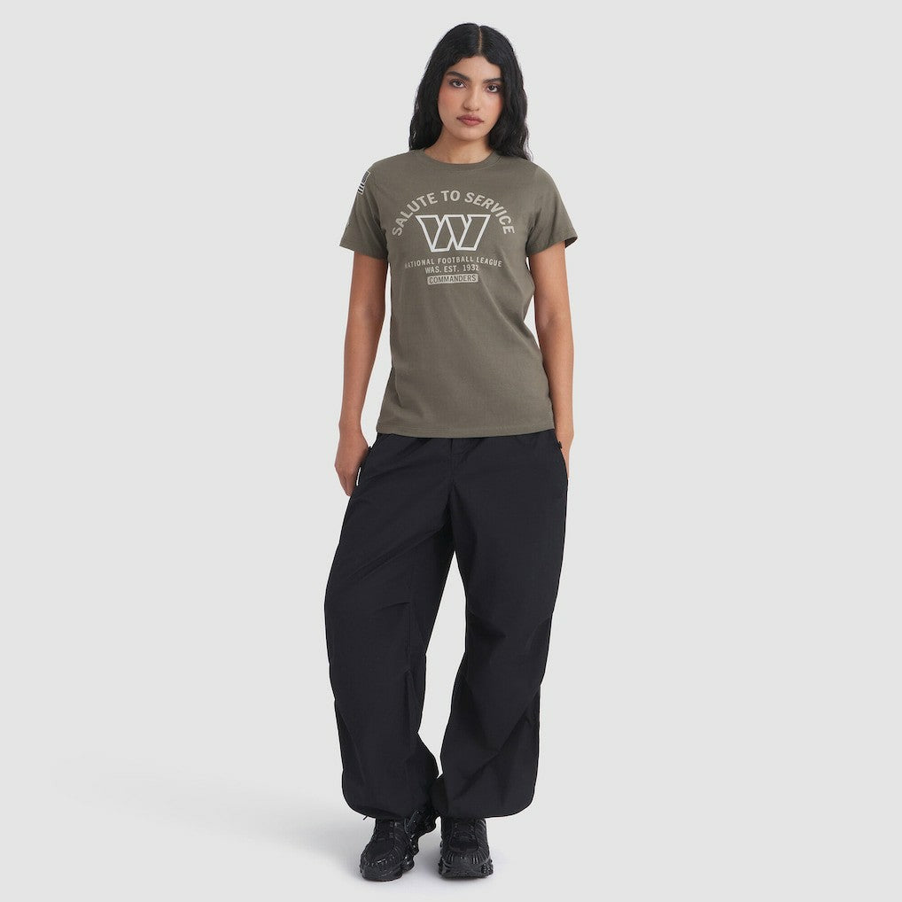 Women's 2025 Salute to Service Sideline T-Shirt - Washington Commanders