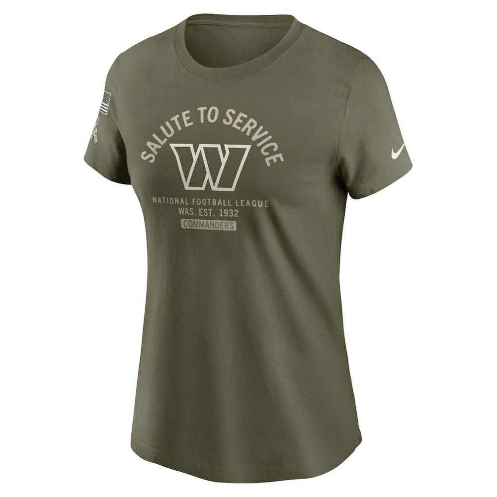 Women's 2025 Salute to Service Sideline T-Shirt - Washington Commanders