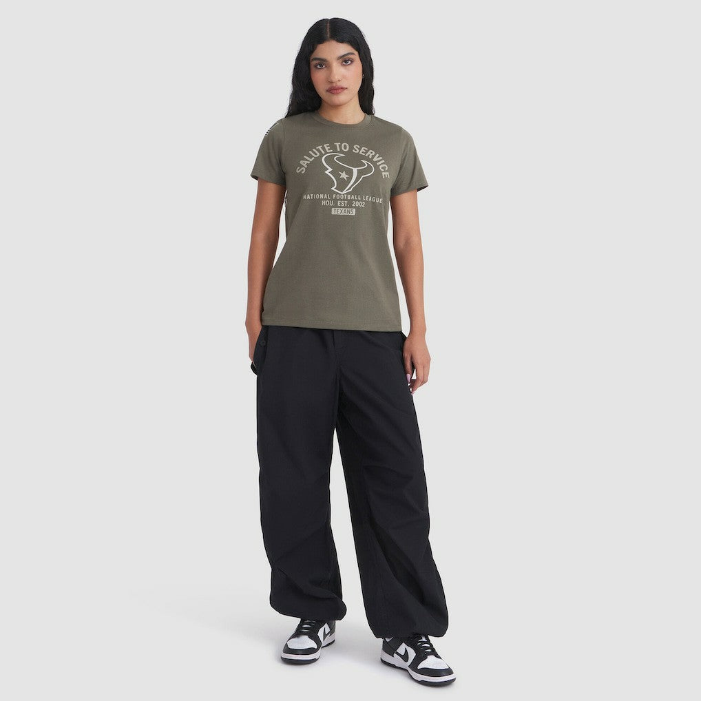 Women's 2025 Salute to Service Sideline T-Shirt - Houston Texans
