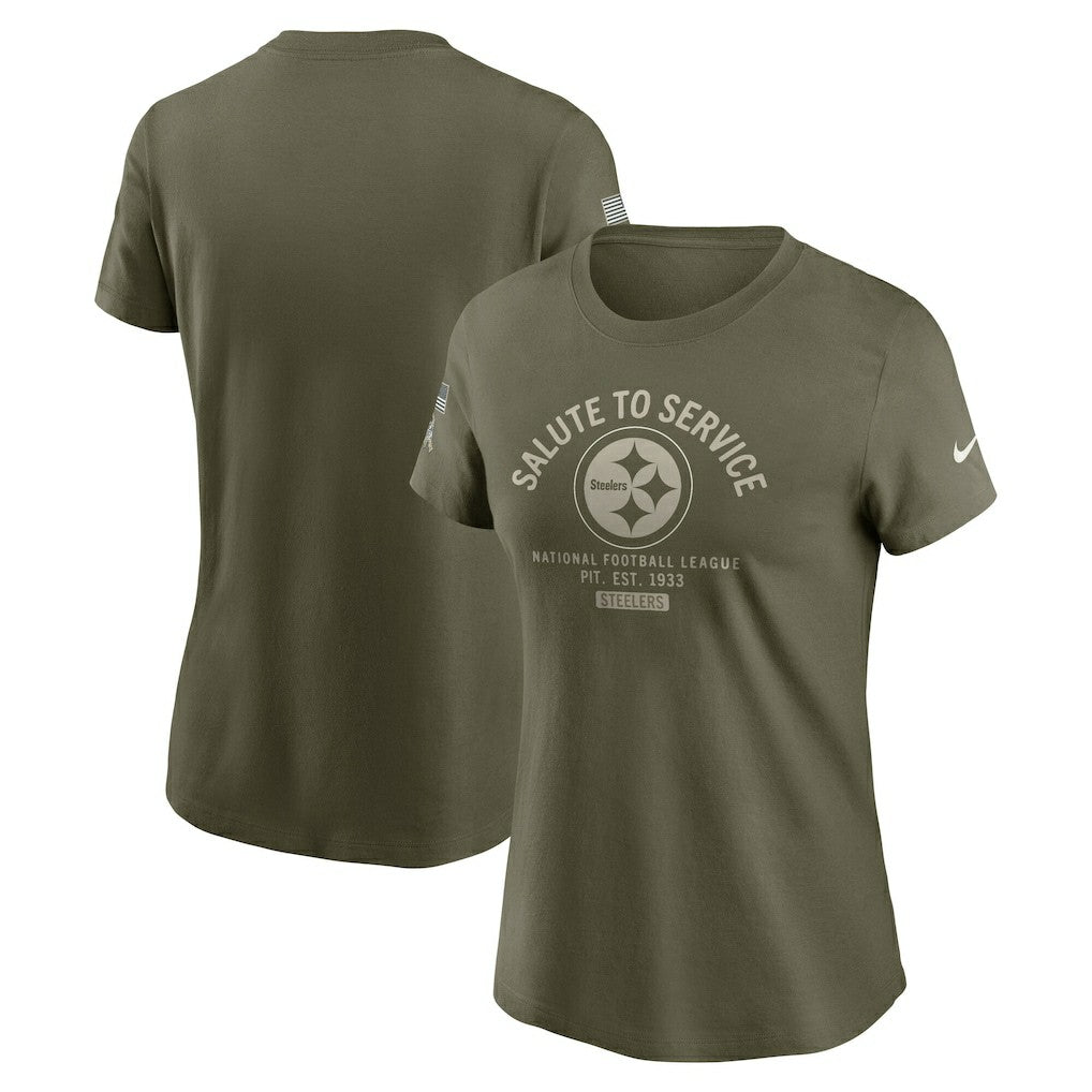Women's 2025 Salute to Service Sideline T-Shirt - Pittsburgh Steelers