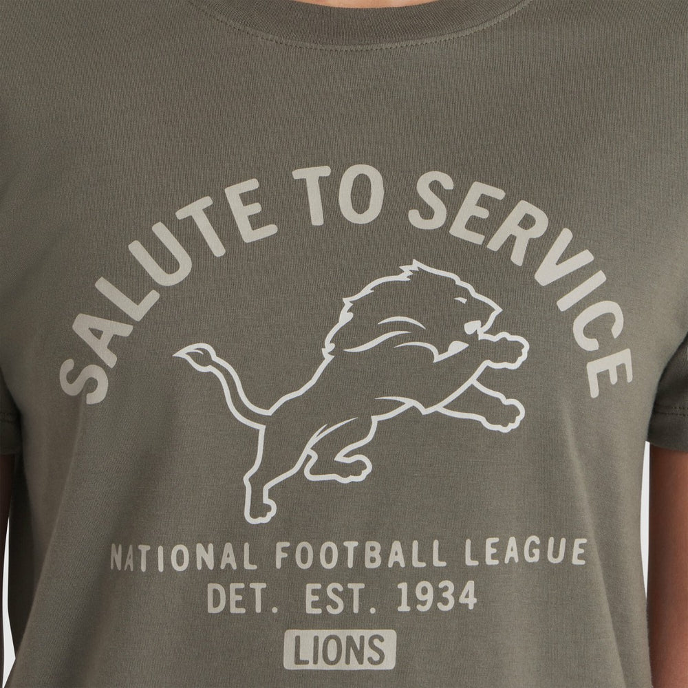 Women's 2025 Salute to Service Sideline T-Shirt - Detroit Lions