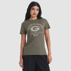 Women's 2025 Salute to Service Sideline T-Shirt - Green Bay Packers