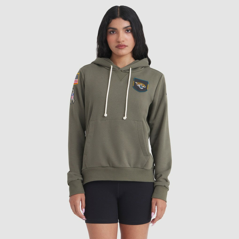 Women's 2025 Salute to Service Sideline Standard Issue Dri-FIT Hoodie - Jacksonville Jaguars