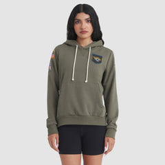 Women's 2025 Salute to Service Sideline Standard Issue Dri-FIT Hoodie - Jacksonville Jaguars
