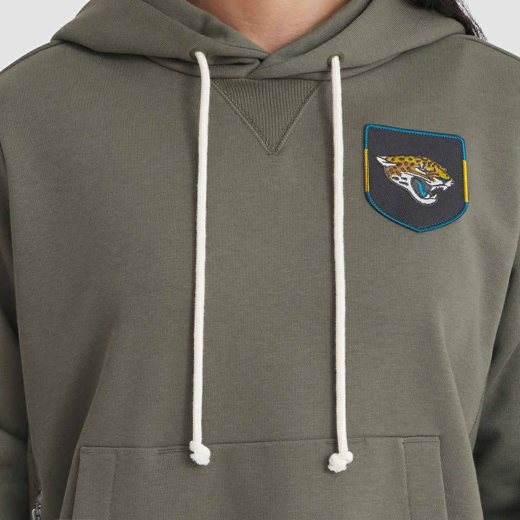 Women's 2025 Salute to Service Sideline Standard Issue Dri-FIT Hoodie - Jacksonville Jaguars