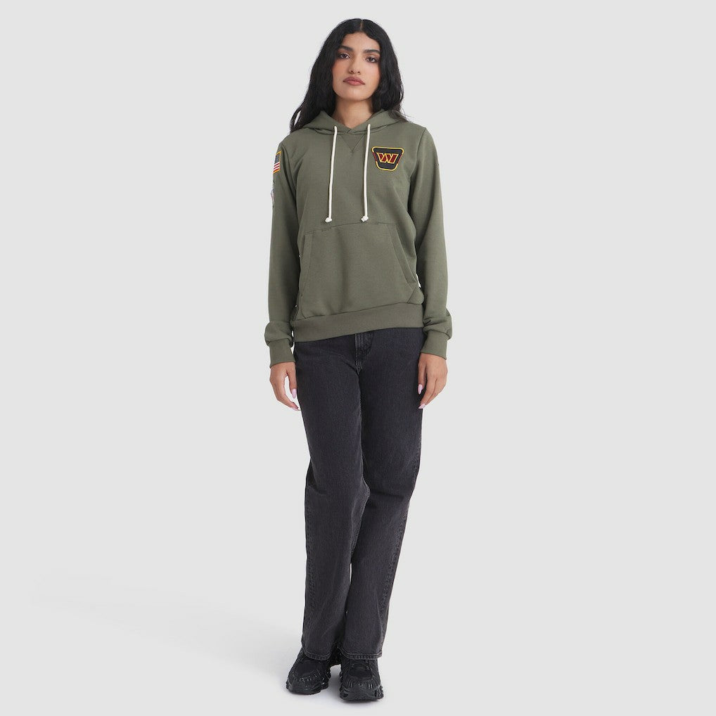 Women's 2025 Salute to Service Sideline Standard Issue Dri-FIT Hoodie - Washington Commanders