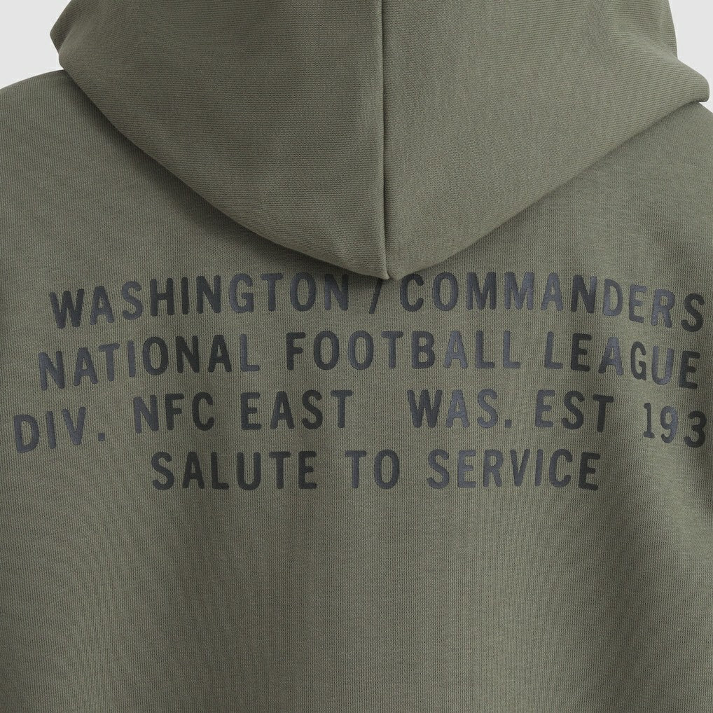 Women's 2025 Salute to Service Sideline Standard Issue Dri-FIT Hoodie - Washington Commanders