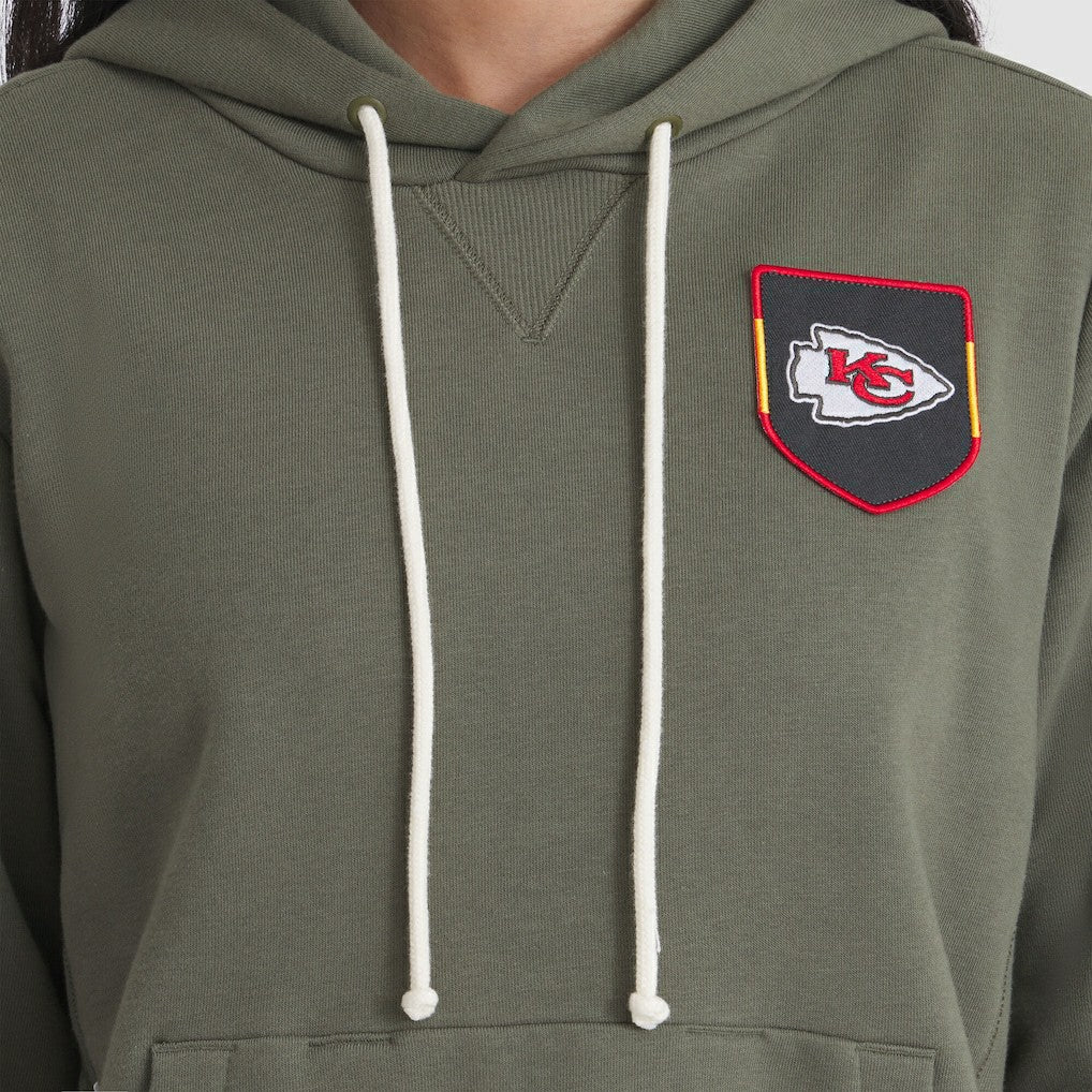 Women's 2025 Salute to Service Sideline Standard Issue Dri-FIT Hoodie - Kansas City Chiefs