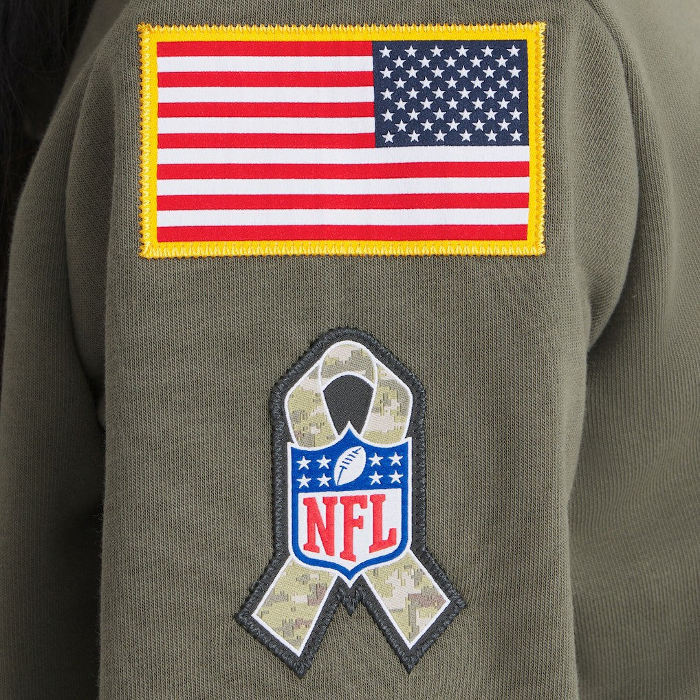 Women's 2025 Salute to Service Sideline Standard Issue Dri-FIT Hoodie - Kansas City Chiefs
