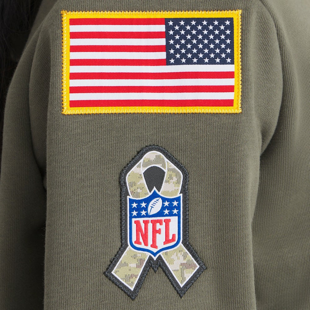 Women's 2025 Salute to Service Sideline Standard Issue Dri-FIT Hoodie - Kansas City Chiefs