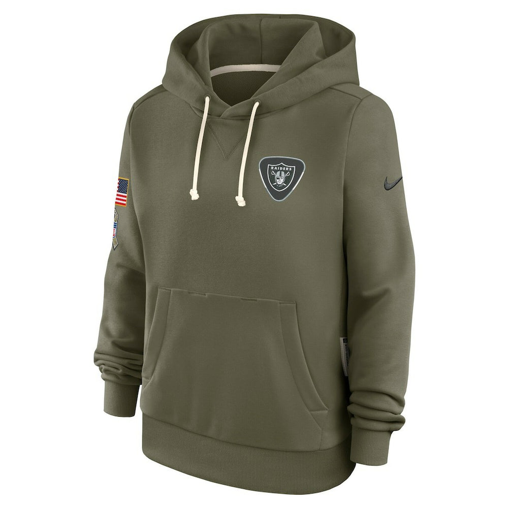Women's 2025 Salute to Service Sideline Standard Issue Dri-FIT Hoodie - Las Vegas Raiders