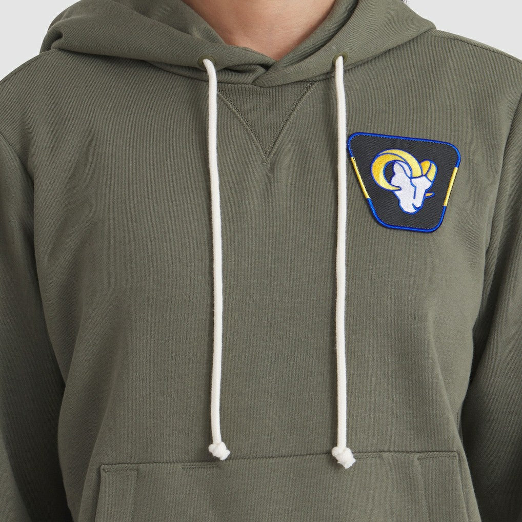 Women's 2025 Salute to Service Sideline Standard Issue Dri-FIT Hoodie - Los Angeles Rams